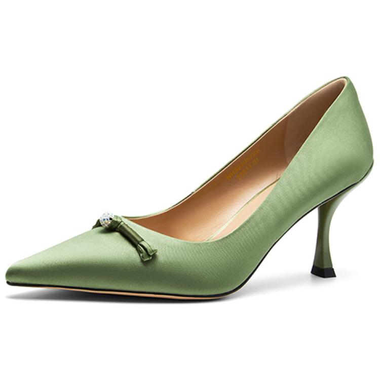 NINE WEST Стройные каблуки на шпильке 7,5 см женские травянисто-зеленые, цвет Grass Green