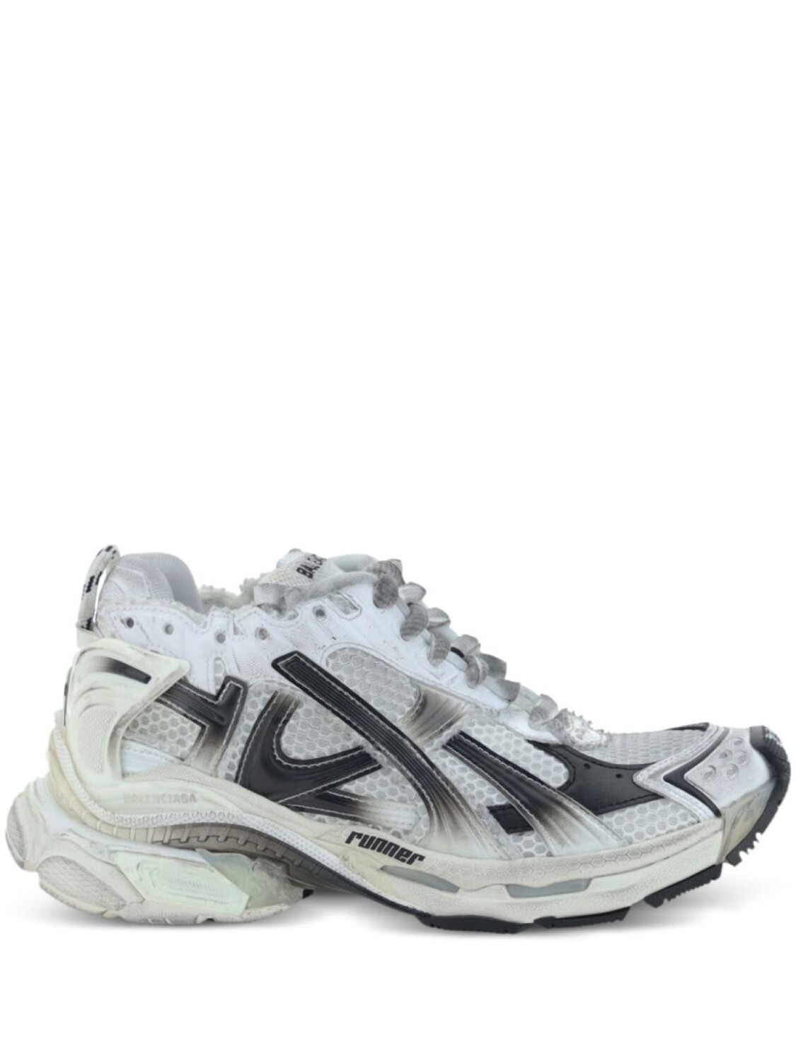 Balenciaga кроссовки Runner Gradient, белый