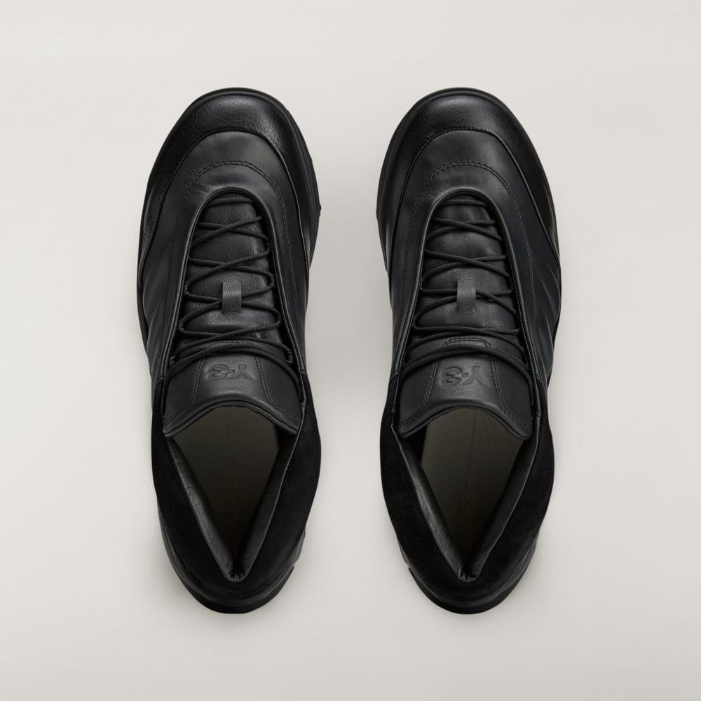Кроссовки Adidas Y-3 GSG9 Mid, цвет Black/Black/Black — фото 2