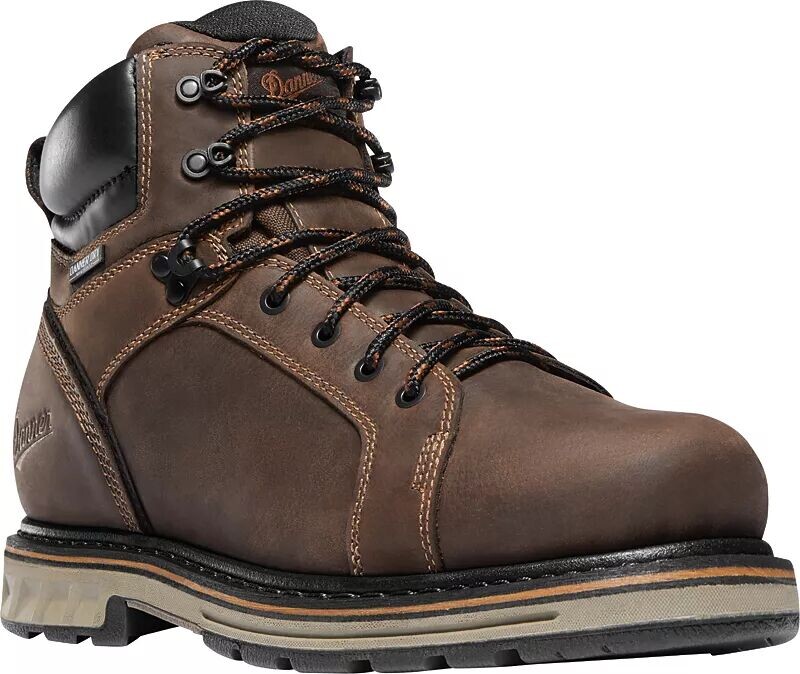 

Мужские рабочие ботинки Danner Steel Yard 6 дюймов водонепроницаемые со стальным носком, коричневый