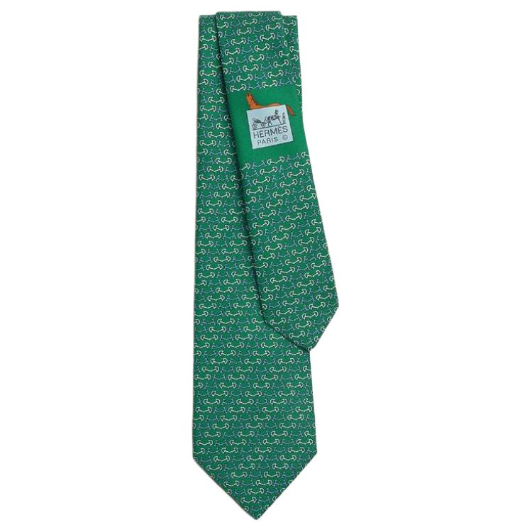 

HERMES Галстук-бабочка мужской, Green