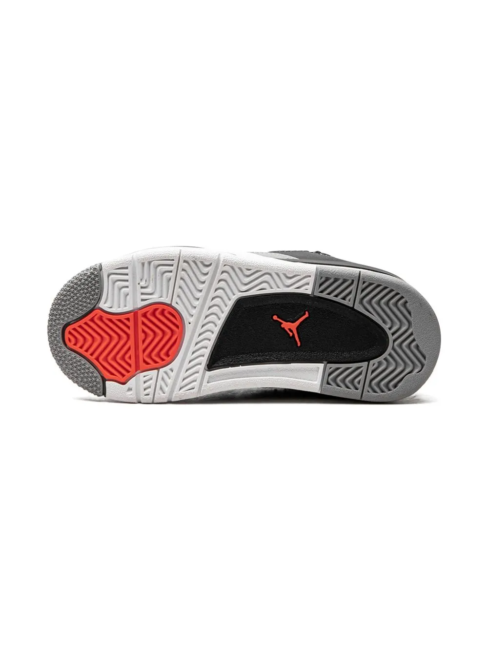 Высокие кроссовки Air Jordan 4 Jordan Kids, серый — фото 4