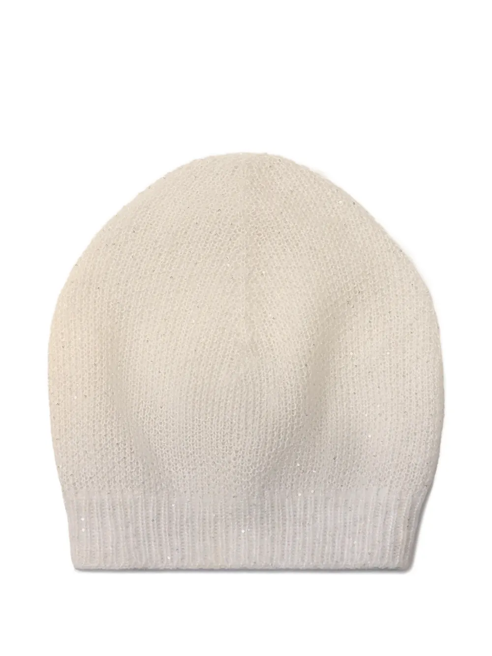 

Шапка-бини с пайетками Fabiana Filippi, нейтральный