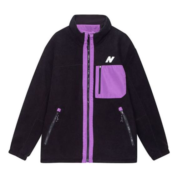 

Куртка New Balance Contrasting Colors Polar Fleece Jacket Purple, фиолетовый