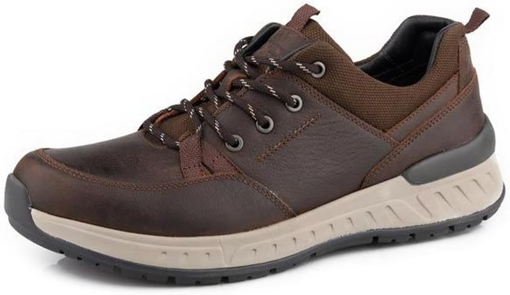 

Повседневные мужские туфли ROPER Micky из кожи коричневые с шнурками 09-020-1654-3613 BR