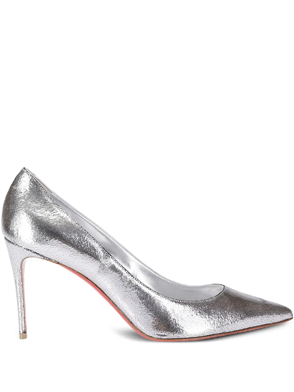 Туфли Kate 85 Christian Louboutin, серебяный