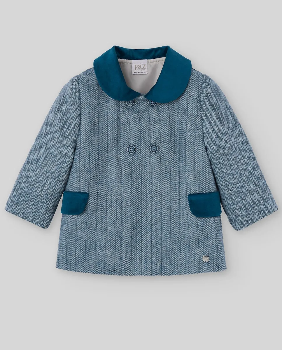 

Детское пальто коллекции Quinta PAZ Rodríguez, синий