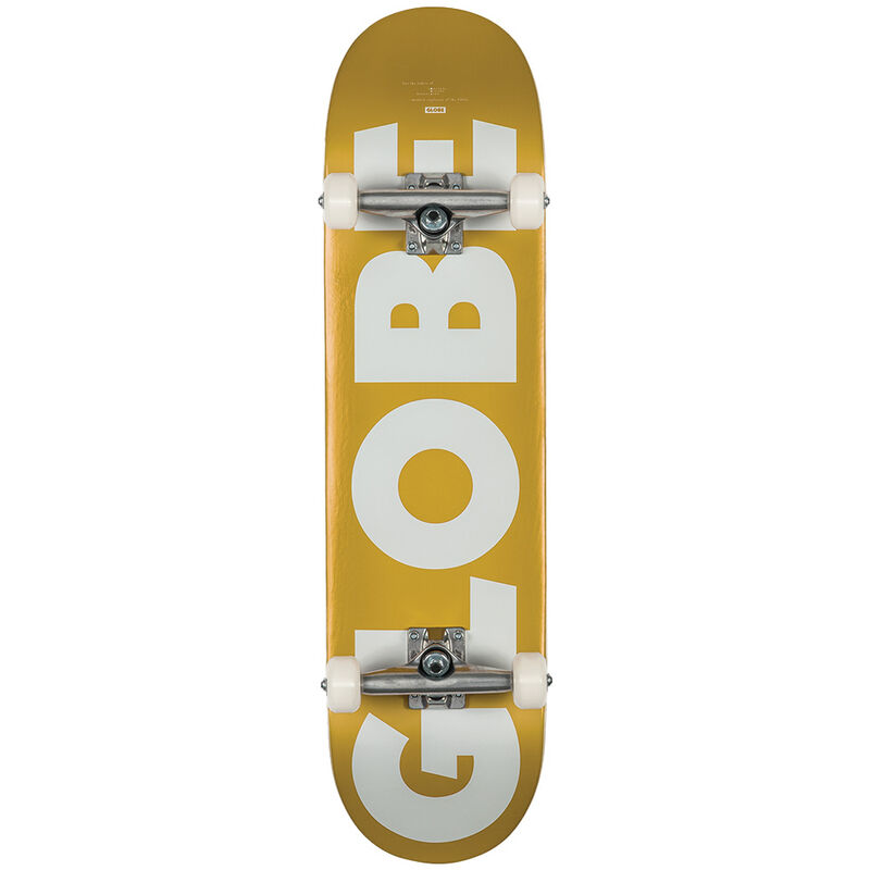 

Скейтборд Go Fubar 7.75", дымчато-белый Globe