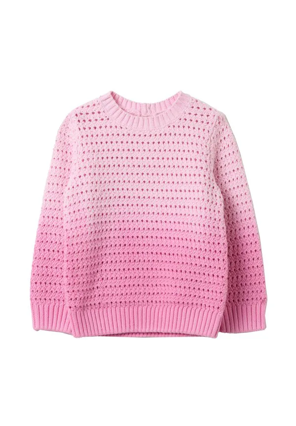 Джемпер с градиентным переходом цвета и ажурным узором Ovs, Pink