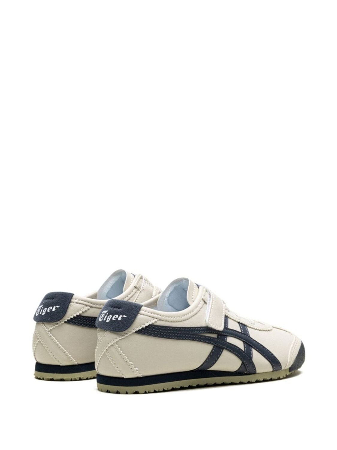 Кроссовки Onitsuka Tiger Mexico 66 "Birch/India Ink", белый — фото 3