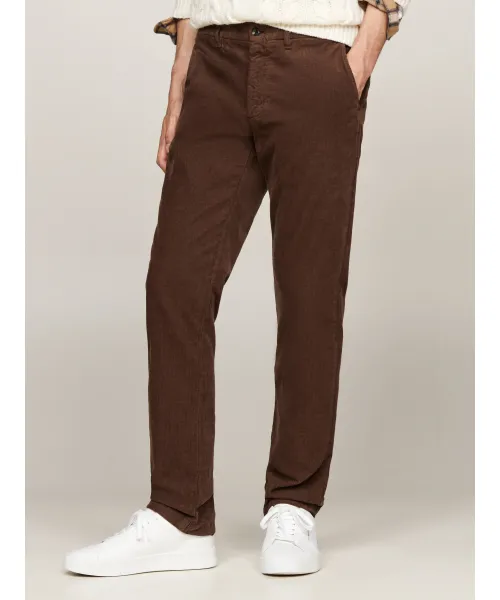 

Брюки чинос Denton Straight fit Tommy Hilfiger, коричневый