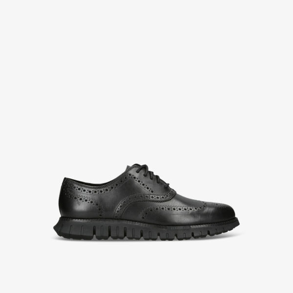 

Zerøgrand кожаные оксфорды wingtip Cole Haan, черный