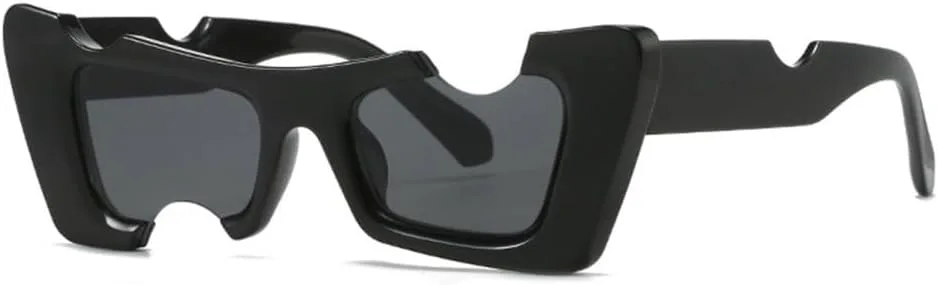 

Винтажные солнцезащитные очки MUTYNE «кошачий глаз» маленького размера для женщин, модные хип-хоп солнцезащитные очки для мужчин, панк-очки, белые очки, C1