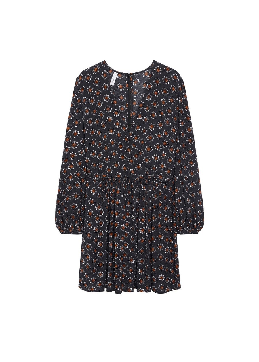 

Мини платье MANGO Dress Africa, черный