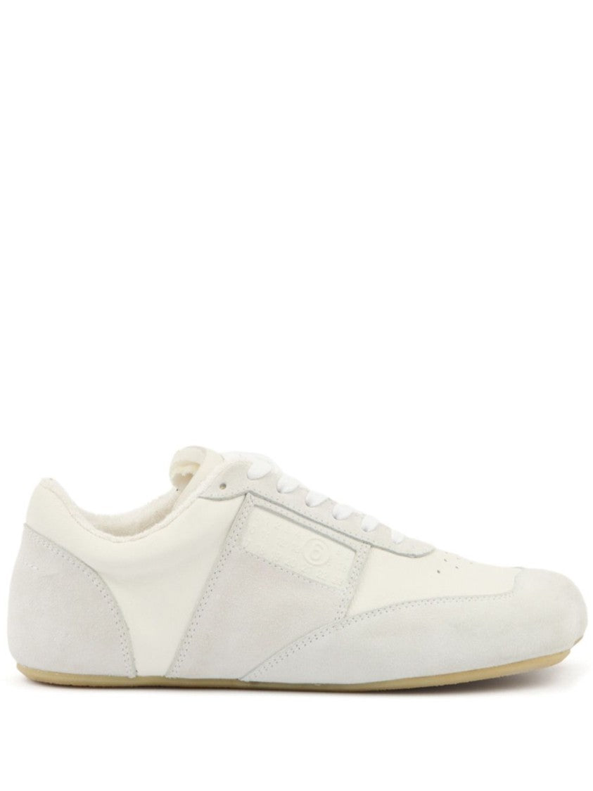 

Тисненые кроссовки Mm6 By Maison Margiela, белый