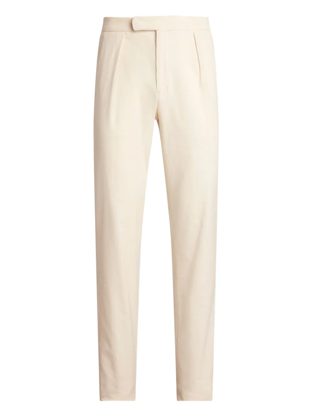 

Брюки из хлопка в складку Ralph Lauren Collection, нейтральный