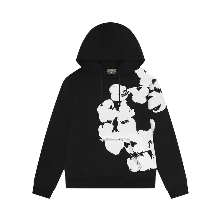

Толстовка Denim Tears Big Cotton Wreath Sweatshirt 'Black', черный