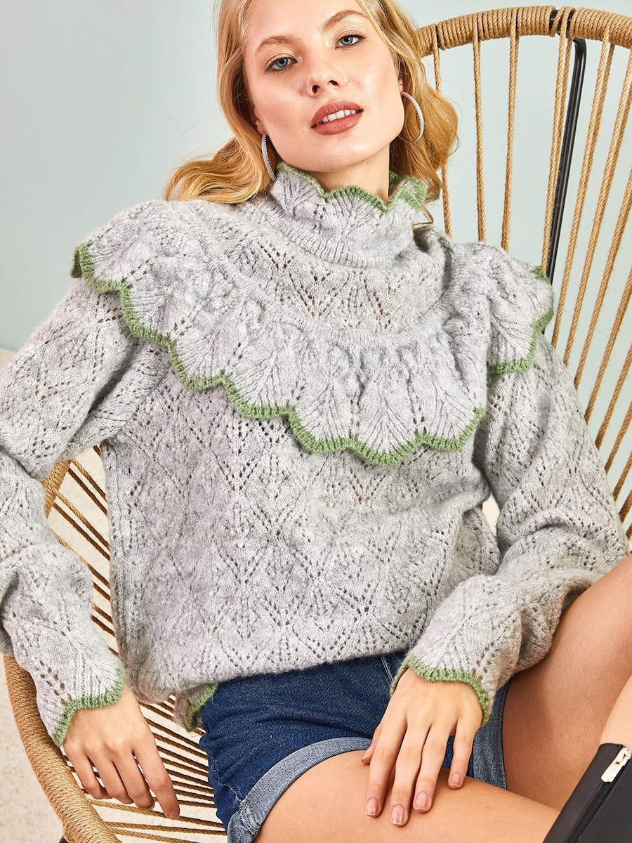 

Свитер Bianco Lucci, серый