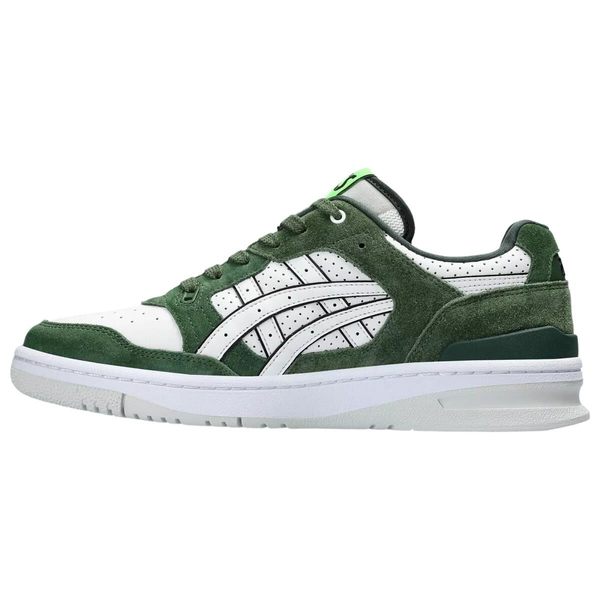 Кроссовки Asics EX89 1201A963-101 мужские US 8 бело-зеленые спортивный стиль TF6769 — фото 2