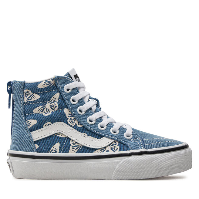 

Кроссовки Vans Uy Sk8-Hi Zip VN000W9WNWD1 Navy/True White, синий