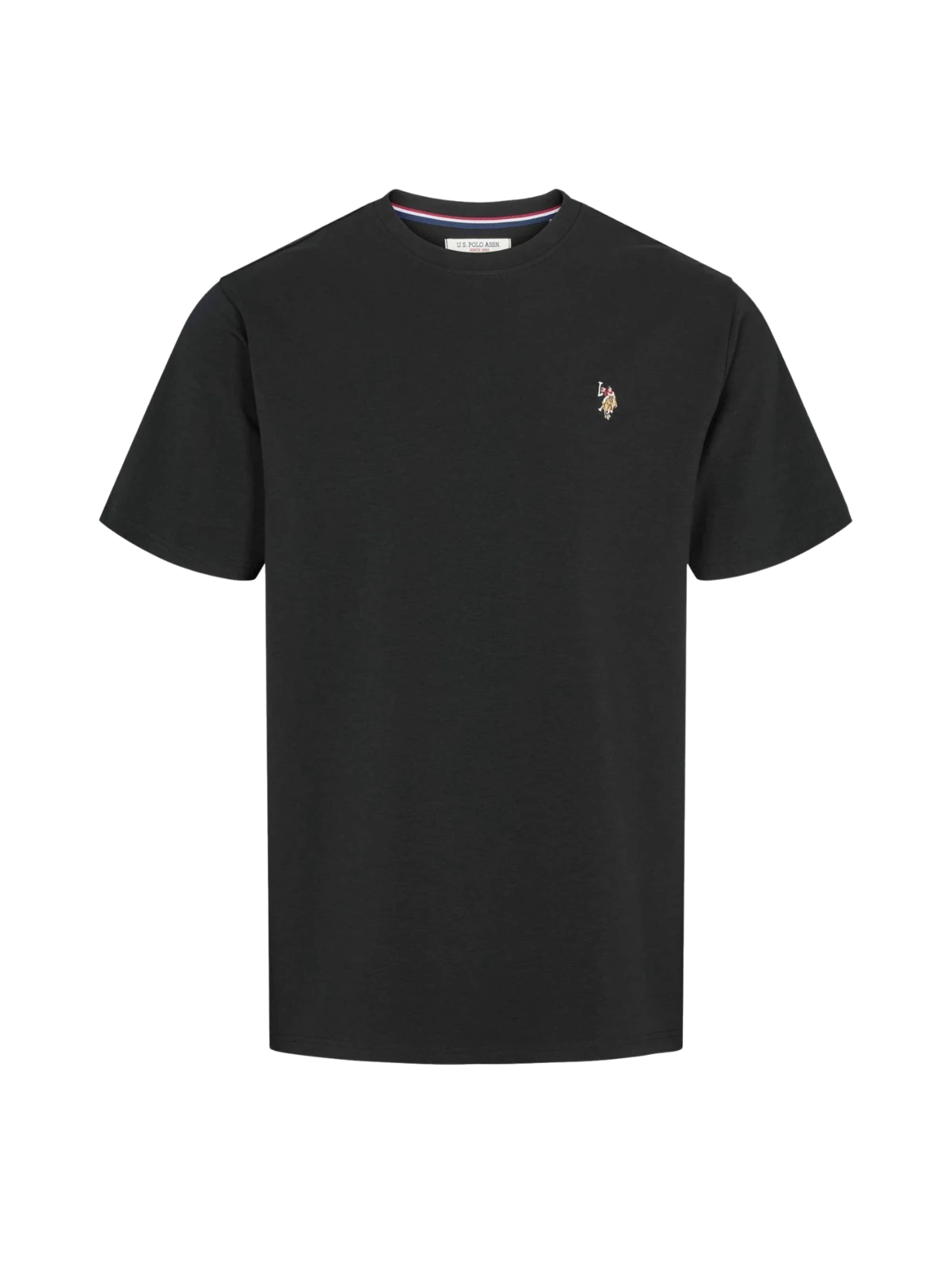 

U.S. POLO ASSN. Рубашка на пуговицах 'UMNord' черного цвета Regular fit