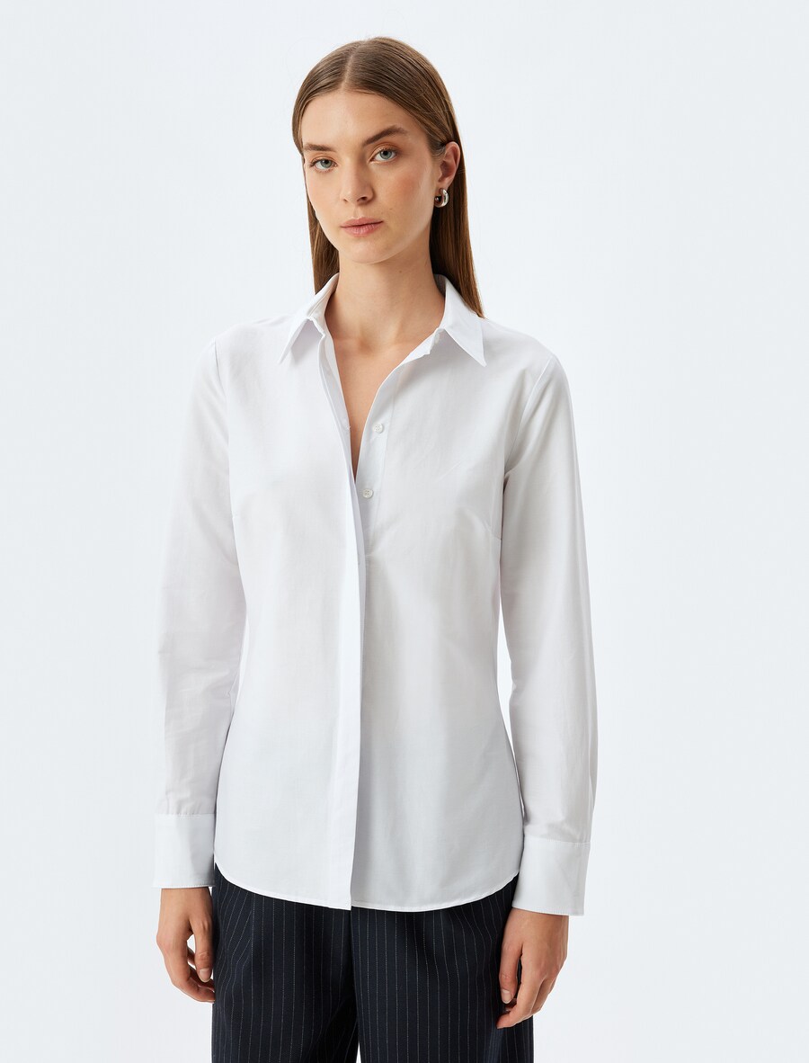

Рубашка Koton Blouse, белый