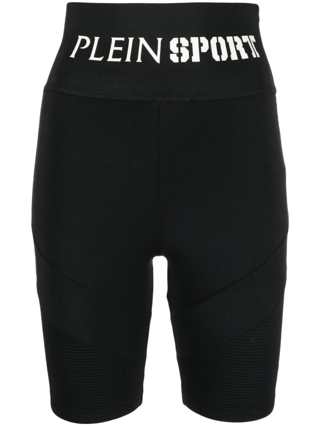 

Plein Sport облегающие шорты с логотипом, черный