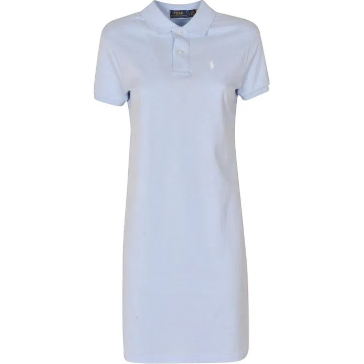 Платье с коротким рукавом женское Light Blue Polo Ralph Lauren