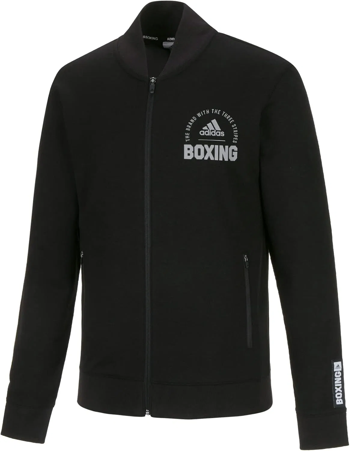Куртка-бомбер тренировочная Adidas, Black/Grey