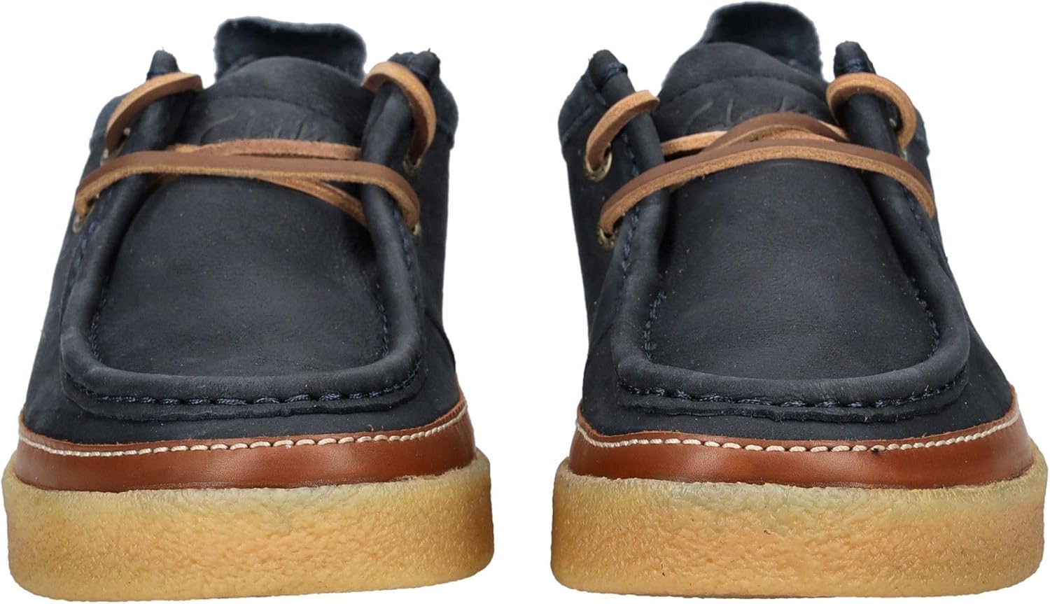 Мужские мокасины Clarks Clarkwood, Navy Nubuck — фото 4