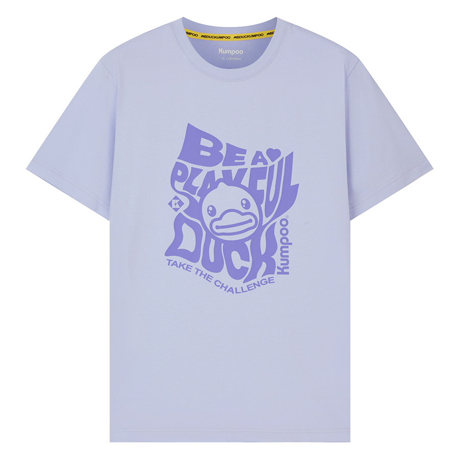 

KUMPOO Футболка X B.Duck Badminton Clothing Unisex Purple