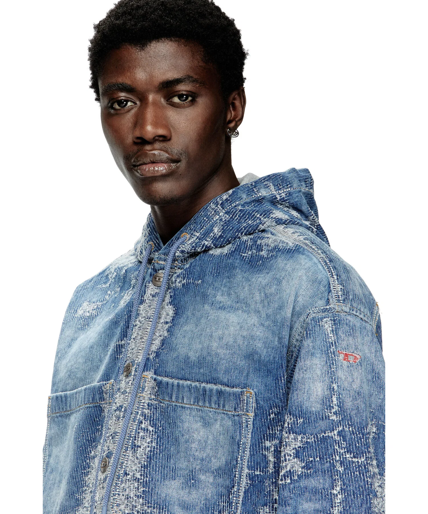 Мужская куртка DIESEL D-DEWNYS-HOOD-S — фото 4