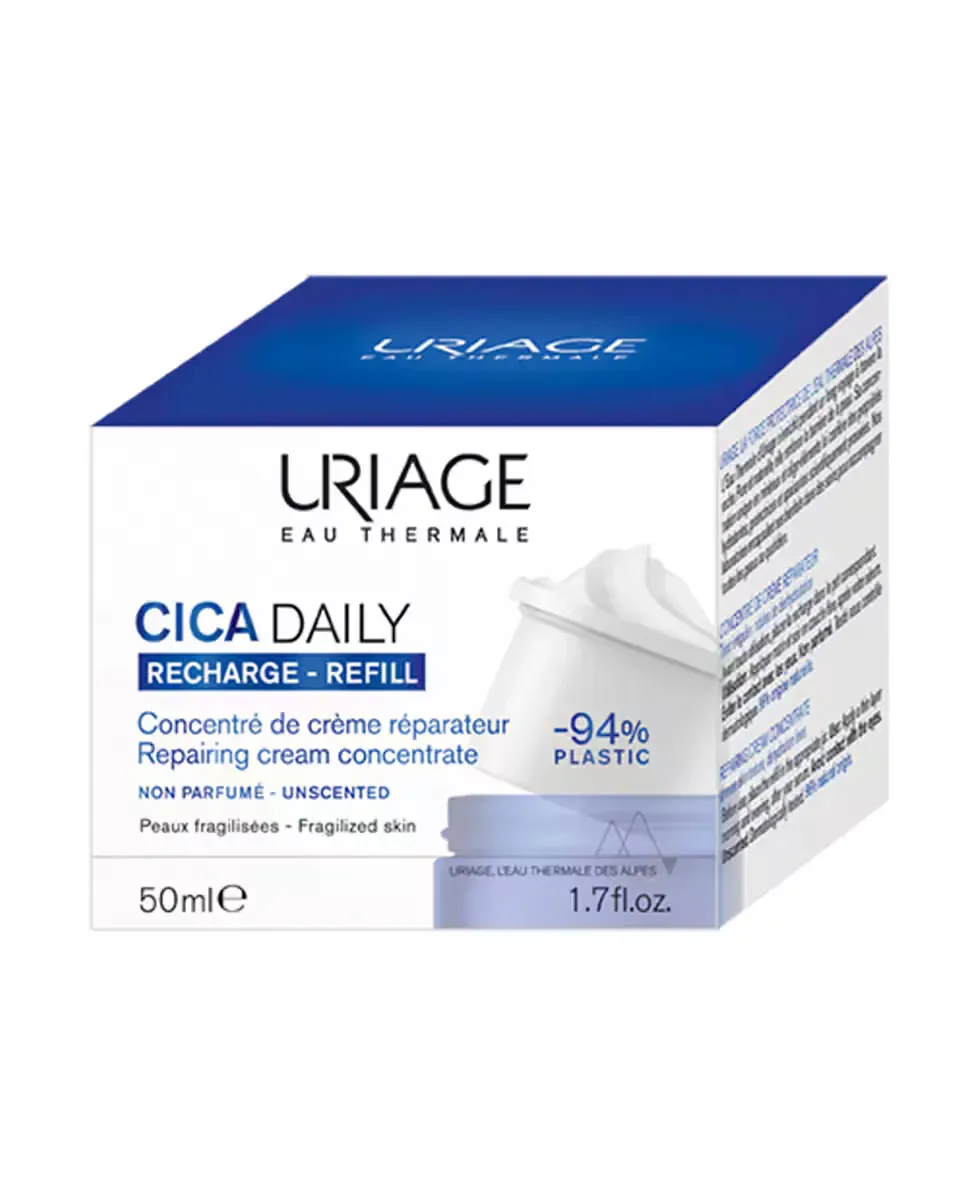 Крем для лица Uriage — Концентрированный восстанавливающий Cica - Ежедневный, 50 мл