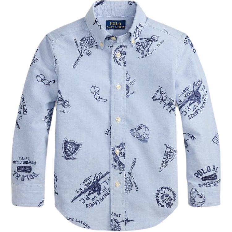 

Polo Ralph Lauren Повседневная рубашка blue детская