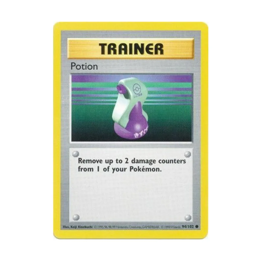 

CCG Зелье (С) #94, Pokemon - Base Set (Shadowless) - Singles