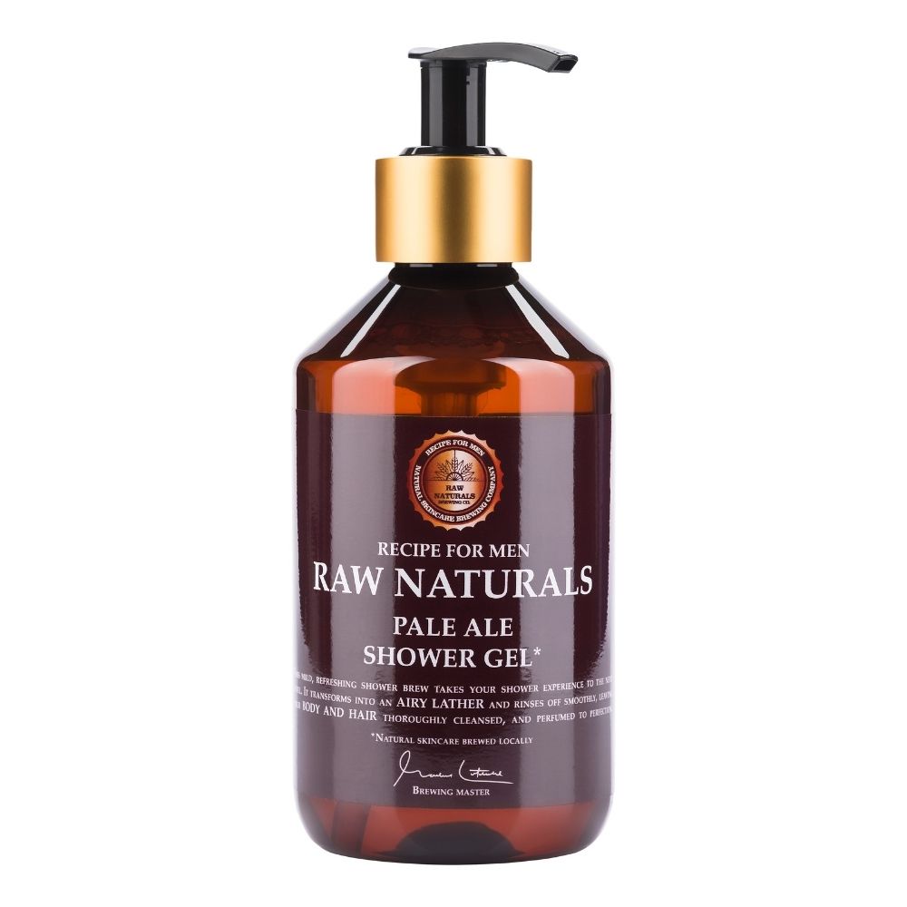 

Гель для душа для мужчин pale ale shower gel Raw Naturals Brewing Company, 300 мл