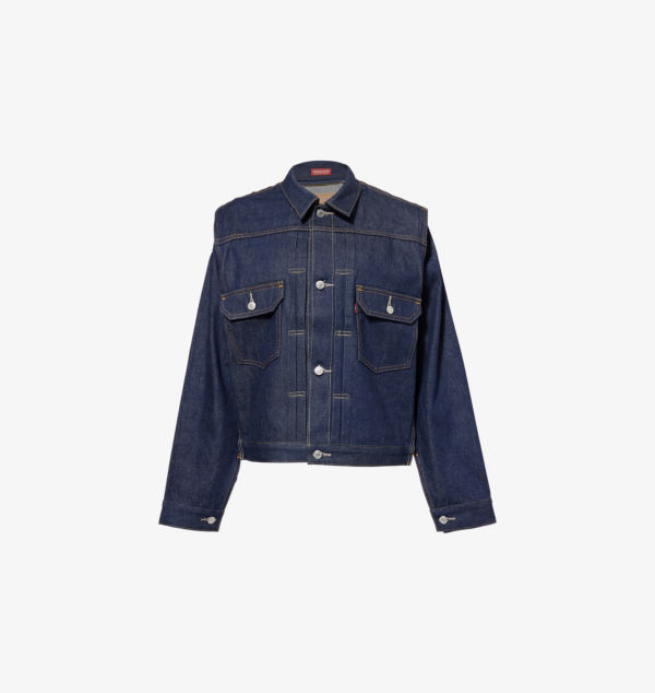 

Джинсовая куртка водителя грузовика Levi'S x Undercover Pinnacle Type II Levis, индиго