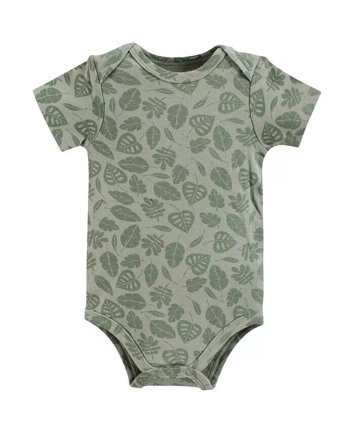 Хлопковые боди для маленьких мальчиков, медвежьи объятия Hudson Baby, зеленый — фото 2
