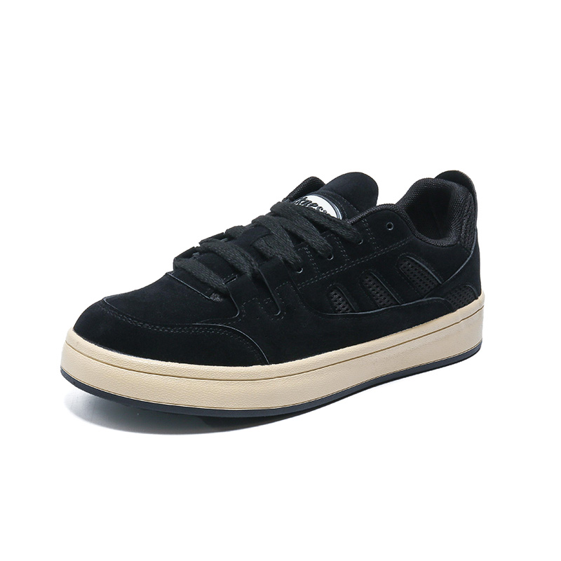 

Grumpy Ram нескользящие дышащие низкие кроссовки для скейтбординга мужские BAOZAOGONGYANG, черный