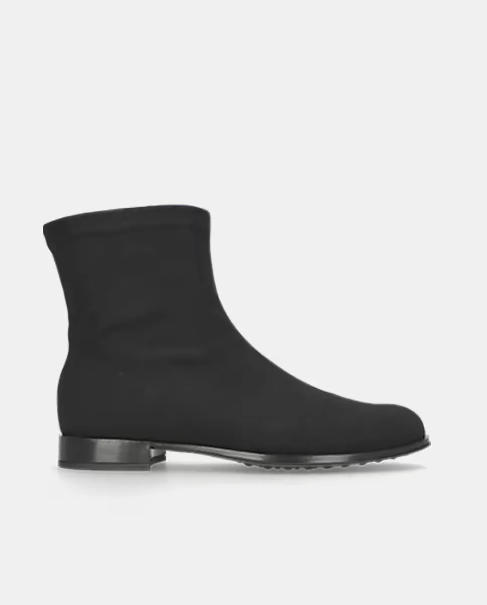 Женские ботильоны из водонепроницаемой эластичной ткани Pretty Ballerinas, черный
