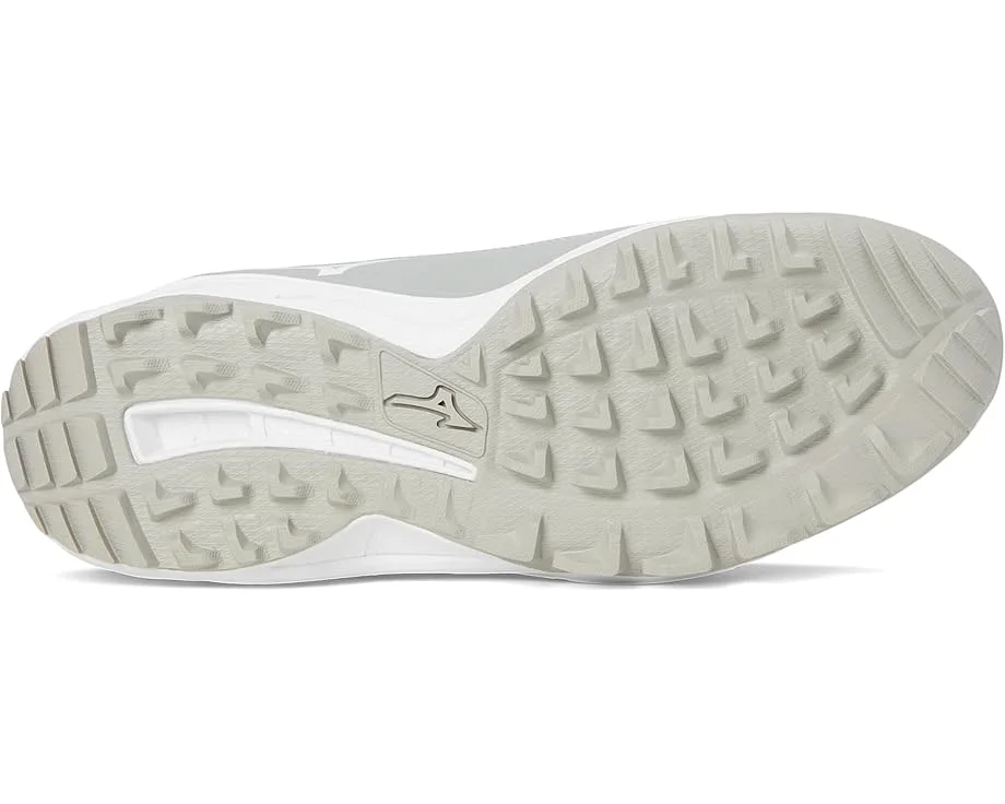 Кроссовки Mizuno Ambition 3 BB Low AS, Grey/White — фото 3