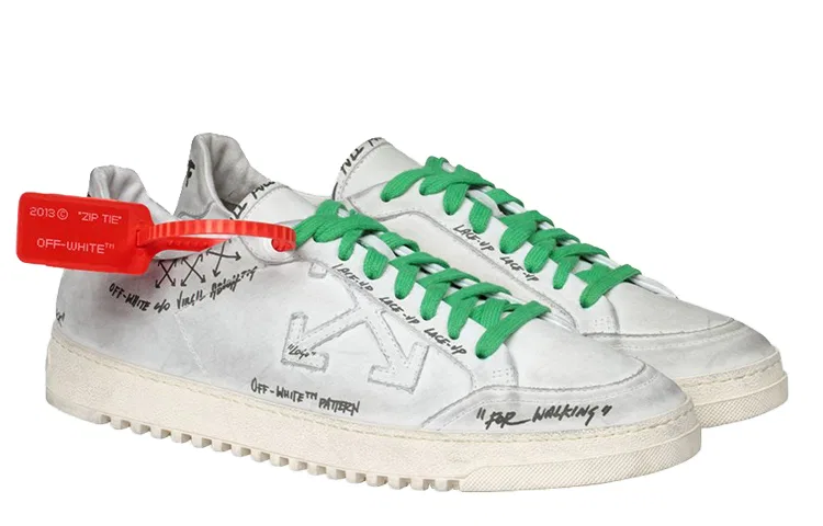Кроссовки повседневные OFF-WHITE Off-Court 2.0 Low Sharpie Distressed — фото 4