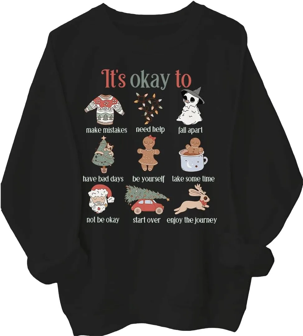 

Толстовка It's Okay To Mental Health Batclock