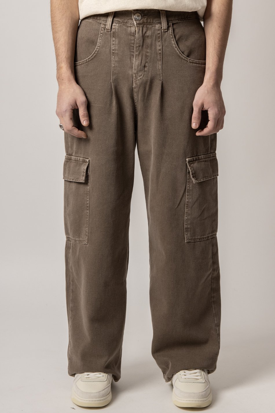 

Джинсы свободного кроя PANT LOOSE WASHED UNISEX Kaotiko, черный