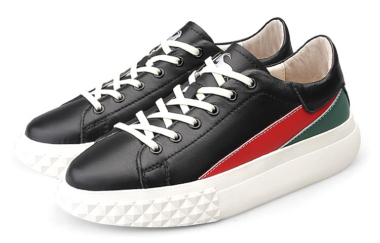 Туфли женские повседневные Women's Casual Shoes Women's Low-Top Beck, черный — фото 4