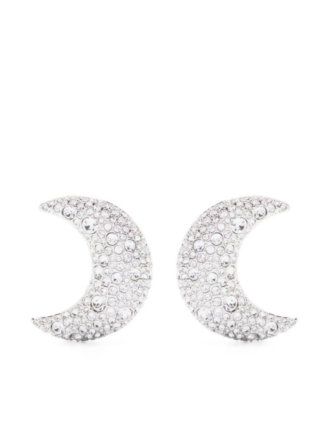 

Серьги Luna с кристаллами Swarovski, серебряный