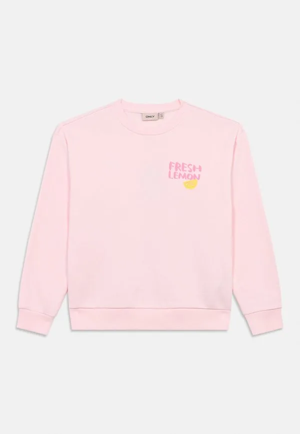 Свободная толстовка с принтом kogcanasta Only Girls, Barely Pink/Lemon