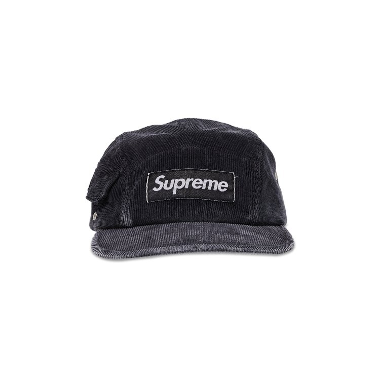 

Бейсболка Supreme Corduroy Pocket Camp Cap, черный