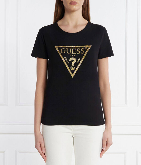 

Футболки Regular fit Guess Jeans, черный
