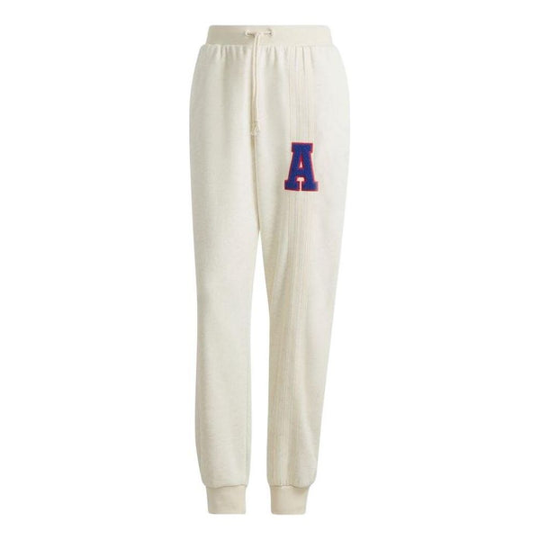 

Брюки originals 3-stripes leg sweatpants 'beige' Adidas, бежевый